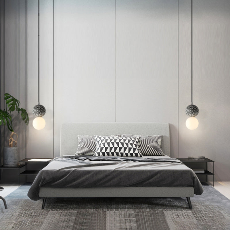 LumiSphere Kleine LED Hanglampen - Zwart Wit Glazen Bollen voor Eettafel en Woonkamer