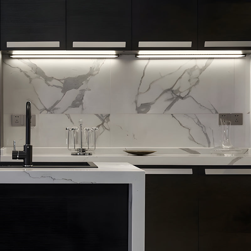 LichtStroken - 6 Stuks Lange 12V LED Opbouw Kastverlichting