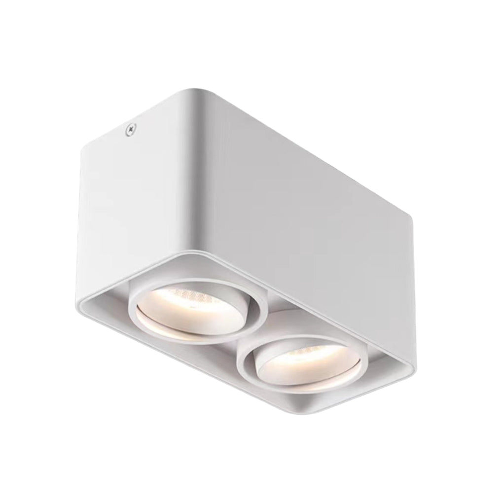 SquareBeam - Vierkante Verstelbare Plafondlamp met Dimbare LED Verlichting in Drie Stappen