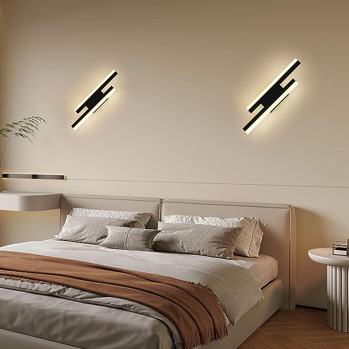 LinearGlow - Moderne LED Wandlamp met Lange Lichtstrepen | Stijlvolle Verlichting voor Woonkamer en Hal