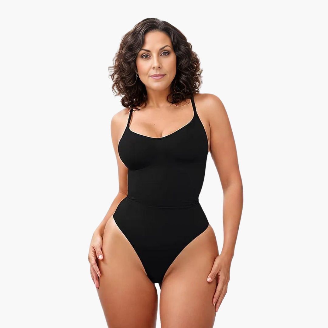 CurveFlex Bodysuit | Bodysuit met Dubbele Buikcontrole en Open Rug voor een Perfecte Vorm