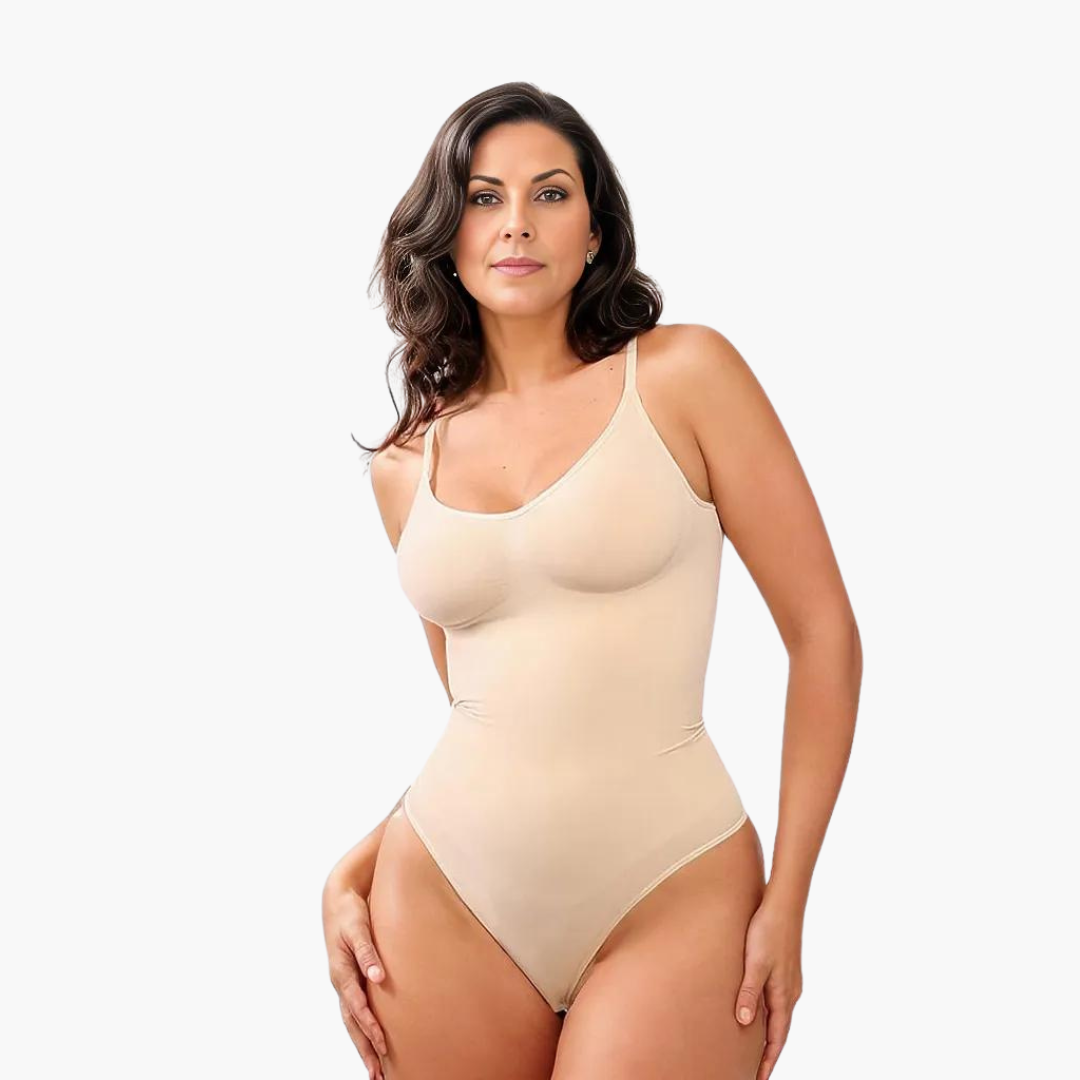 CurveFlex Bodysuit | Bodysuit met Dubbele Buikcontrole en Open Rug voor een Perfecte Vorm