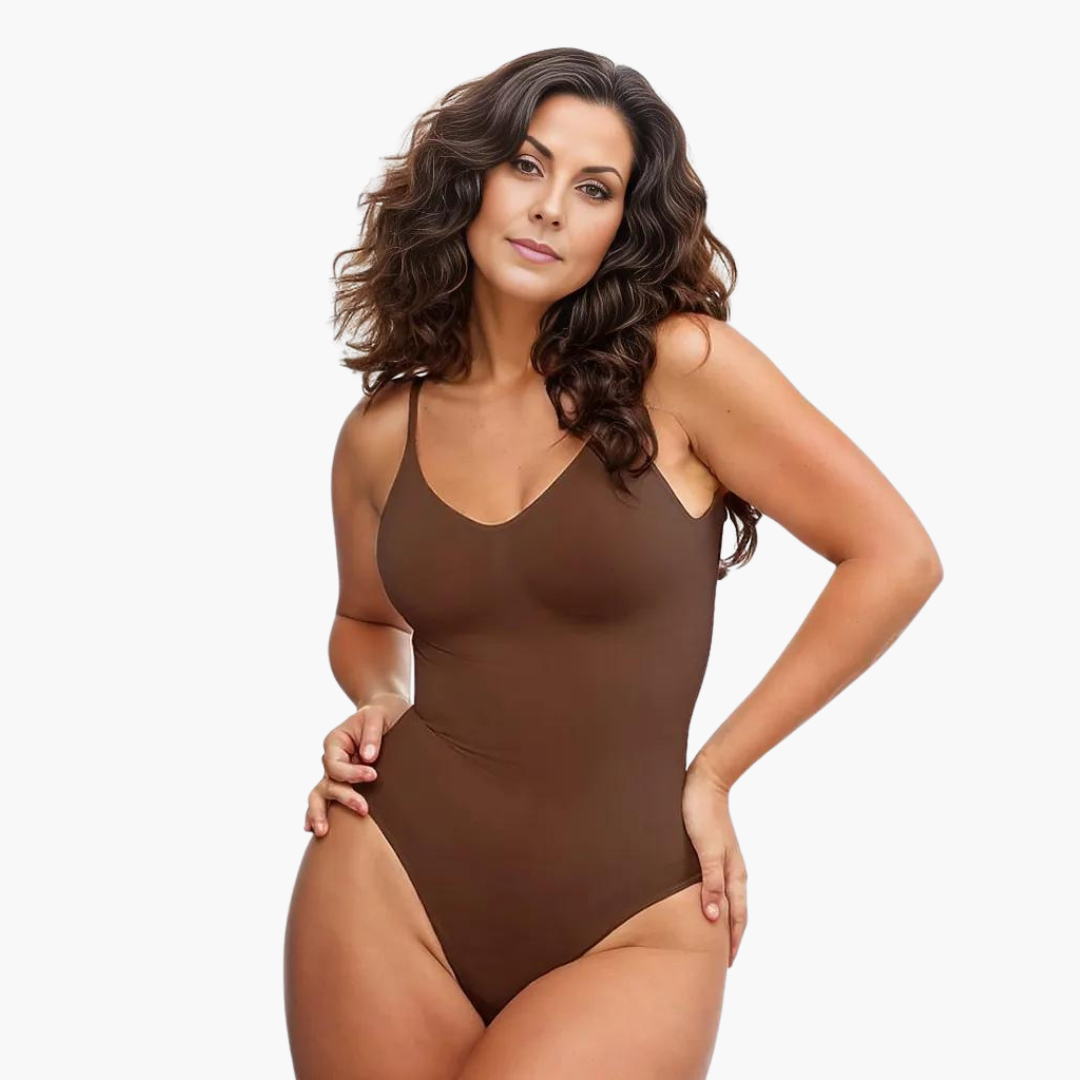 CurveFlex Bodysuit | Bodysuit met Dubbele Buikcontrole en Open Rug voor een Perfecte Vorm