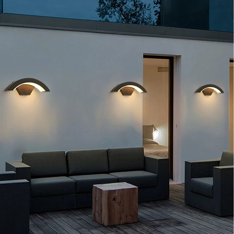 LumiShine - Moderne Waterdichte Wandlamp voor Buiten