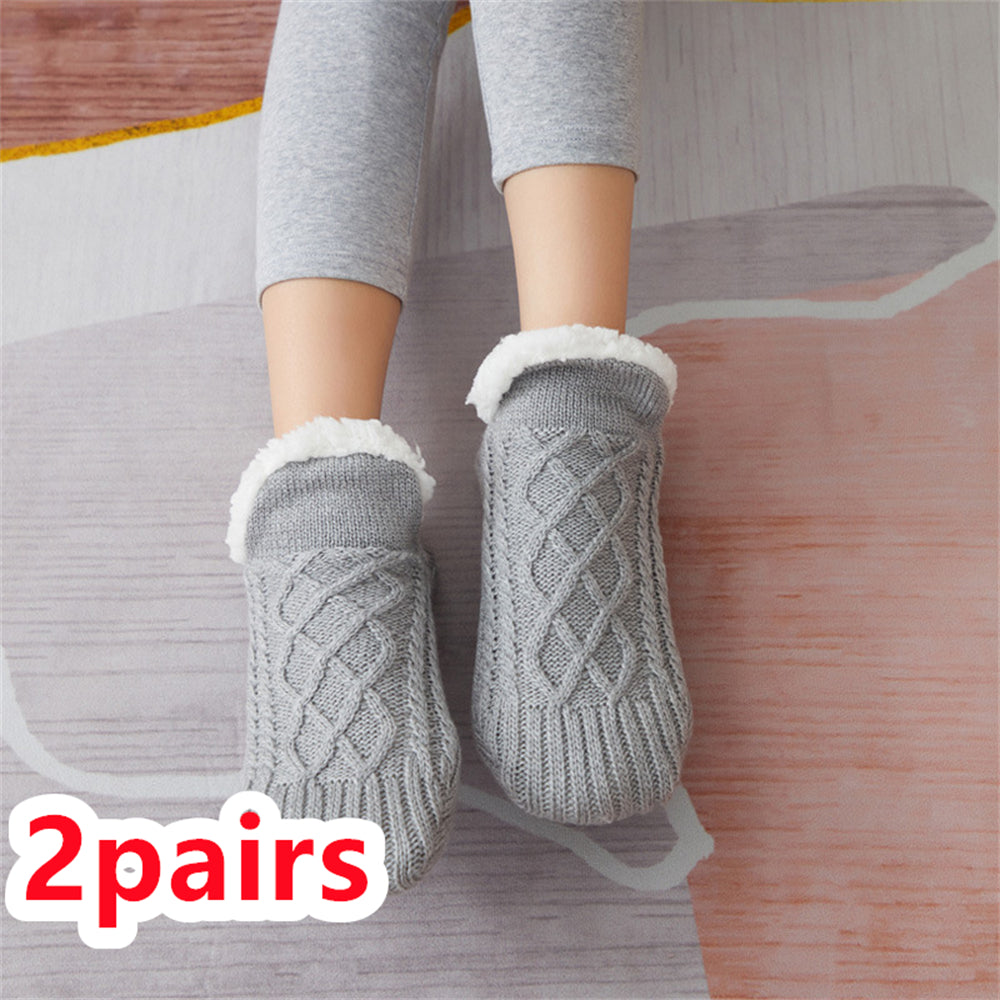 WarmFeet | Warme Winter Wol Sokken | Houd je voeten knus en warm | Antislip en Stijlvol