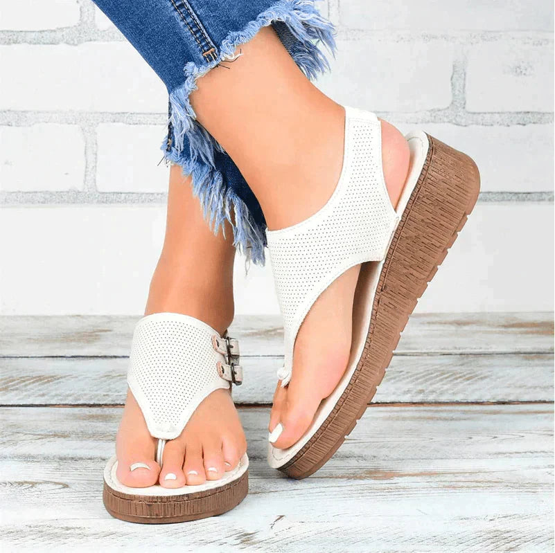 Hermina - Modieuze Sandalen voor Lente en Zomer - Comfortabele Dames Sandalen