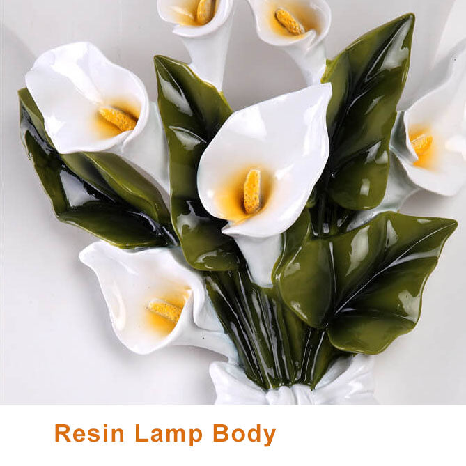 BlossomLight - Wandlamp met één arm en bloemvormig ontwerp