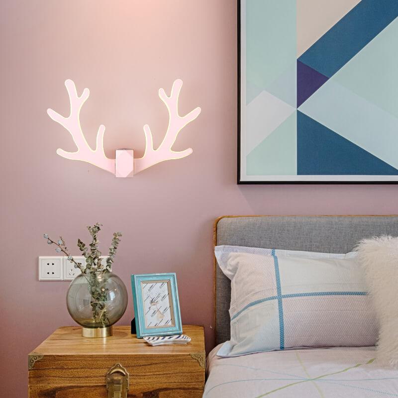 AntlerLight - Gewei-vormige wandlamp met één LED-arm | Stijlvolle en speelse verlichting