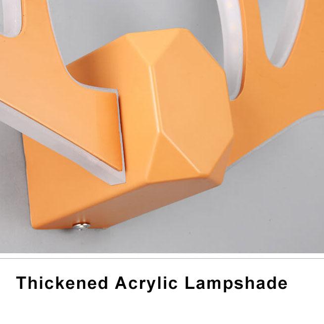 AntlerLight - Gewei-vormige wandlamp met één LED-arm | Stijlvolle en speelse verlichting