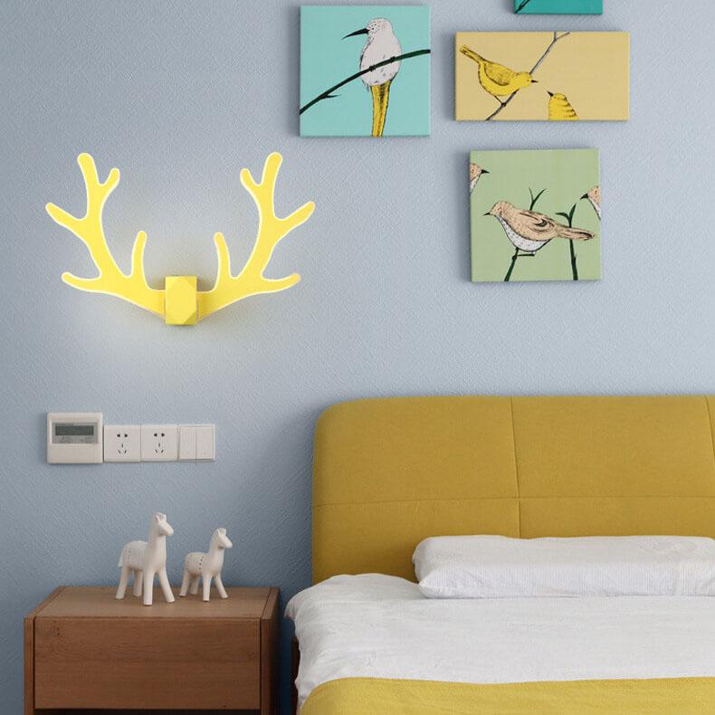 AntlerLight - Gewei-vormige wandlamp met één LED-arm | Stijlvolle en speelse verlichting