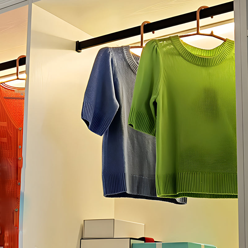 LichtStroken - 6 Stuks Lange 12V LED Opbouw Kastverlichting