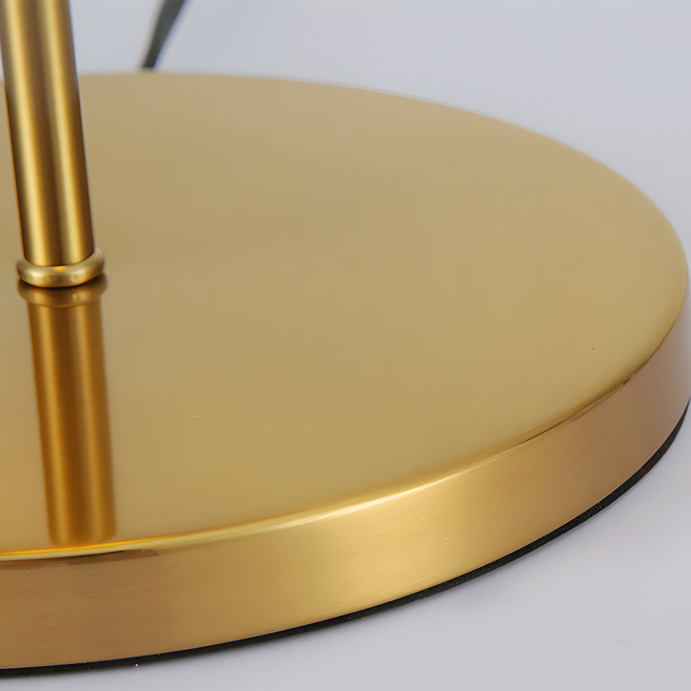 GlowLux - Rookglas Tafellamp voor een Warme en Sfeervolle Slaapkamer | Moderne Verlichting voor Elk Interieur