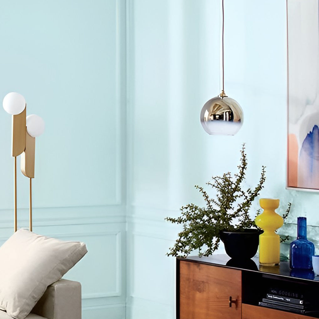 Moderne Glazen Globe Design Hanglamp - Stijlvolle LED Verlichting voor Keuken en Eetkamer