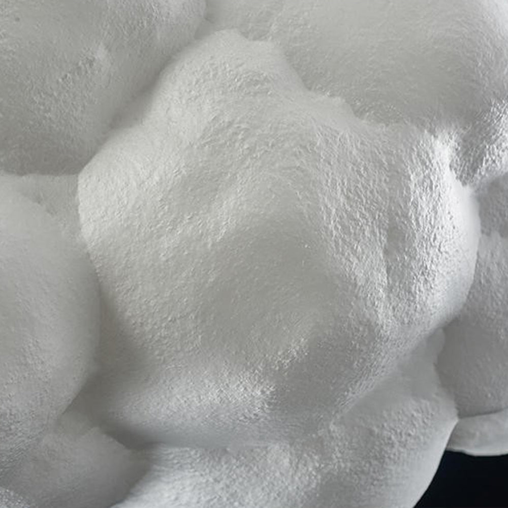 CloudLuxe Design LED Hanglamp - Witte Wolkvormige Lamp van PVC en Katoen voor Slaapkamer en Woonkamer