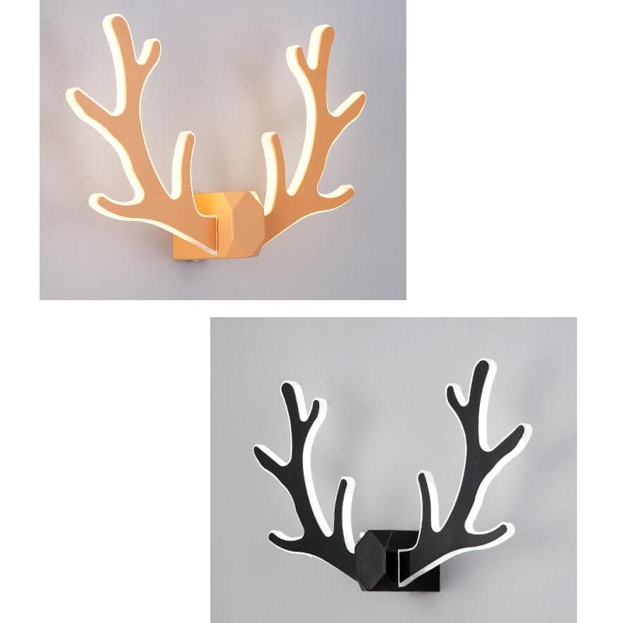 AntlerLight - Gewei-vormige wandlamp met één LED-arm | Stijlvolle en speelse verlichting