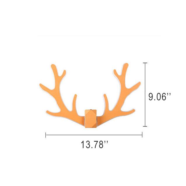 AntlerLight - Gewei-vormige wandlamp met één LED-arm | Stijlvolle en speelse verlichting