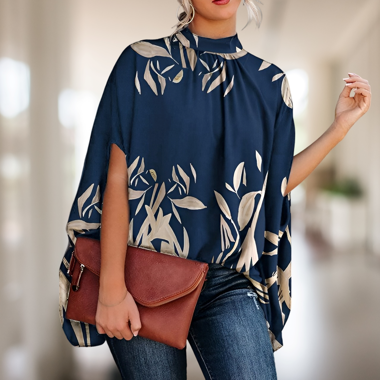 Zerina Flair Blouse voor Dames - Stijlvolle en Comfortabele Top met Elegante Pasvorm