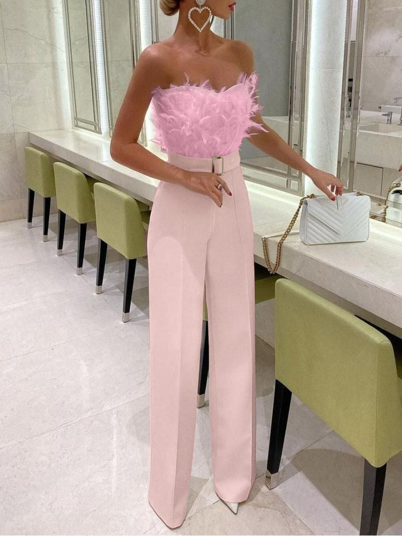 Annelie - Elegante Jumpsuit met Strapless Top | Verfijnd en Trendy
