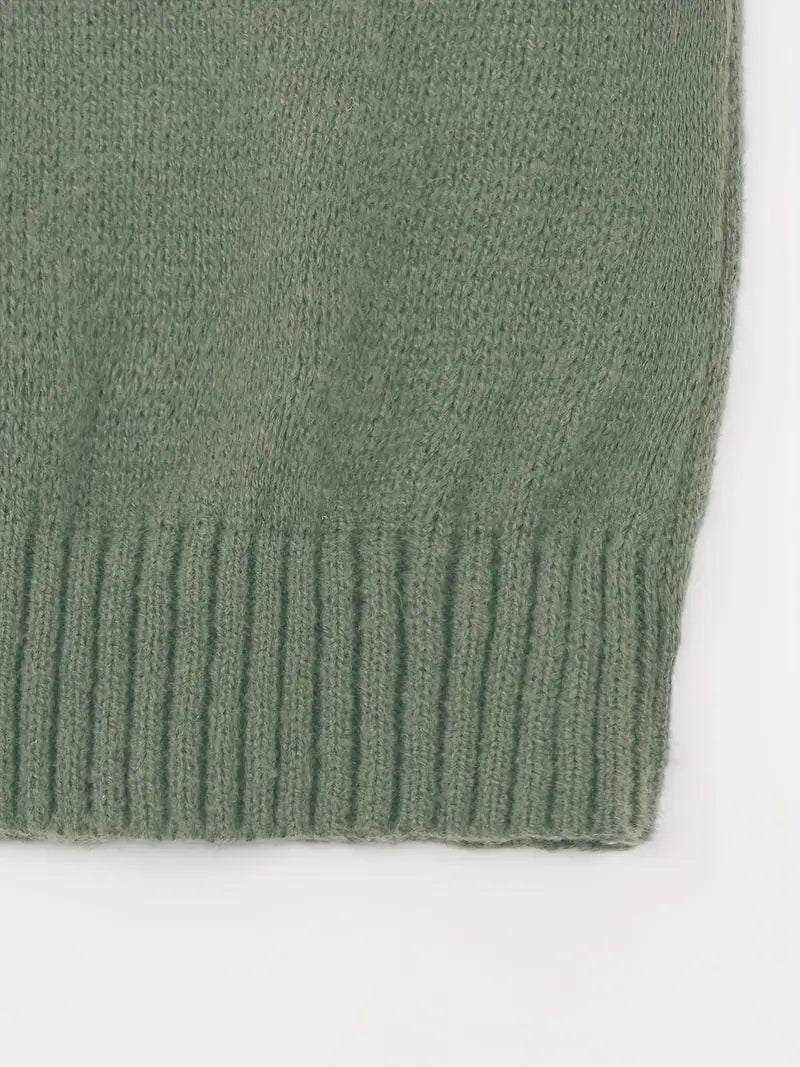 Isaura - Gebreide Trui met Zopfmotief voor Dames