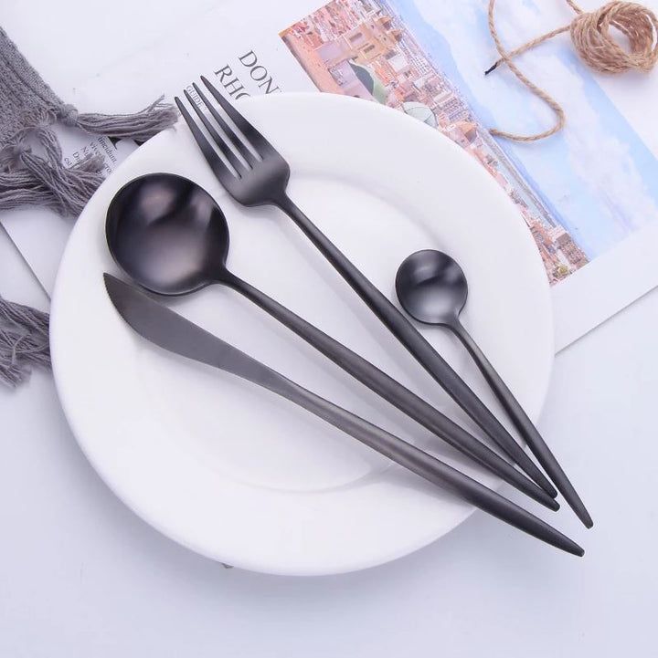 EleganceCutlery - Premium Eetgerei Set | Hoogwaardig Roestvrijstalen Bestek