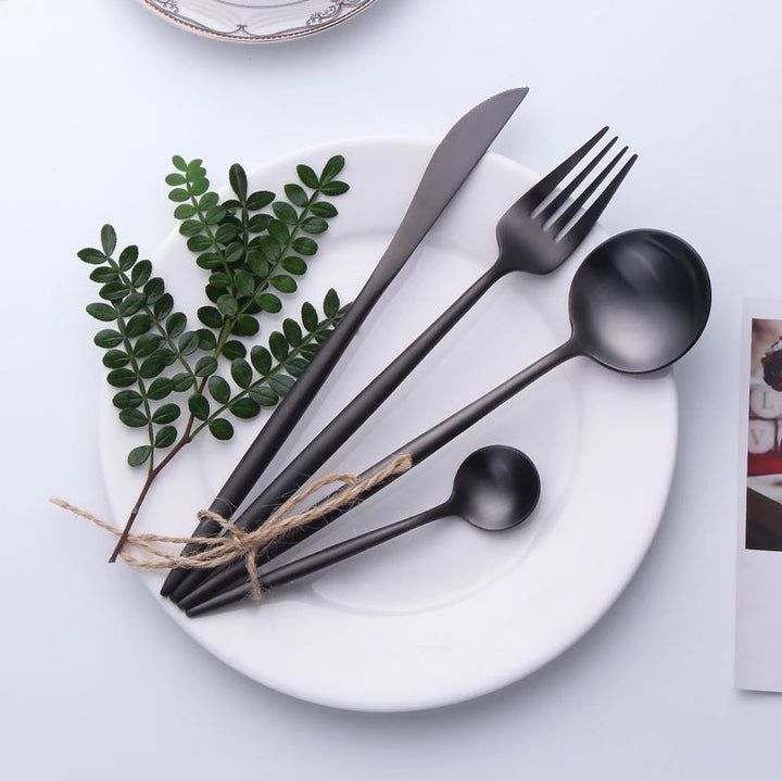 EleganceCutlery - Premium Eetgerei Set | Hoogwaardig Roestvrijstalen Bestek