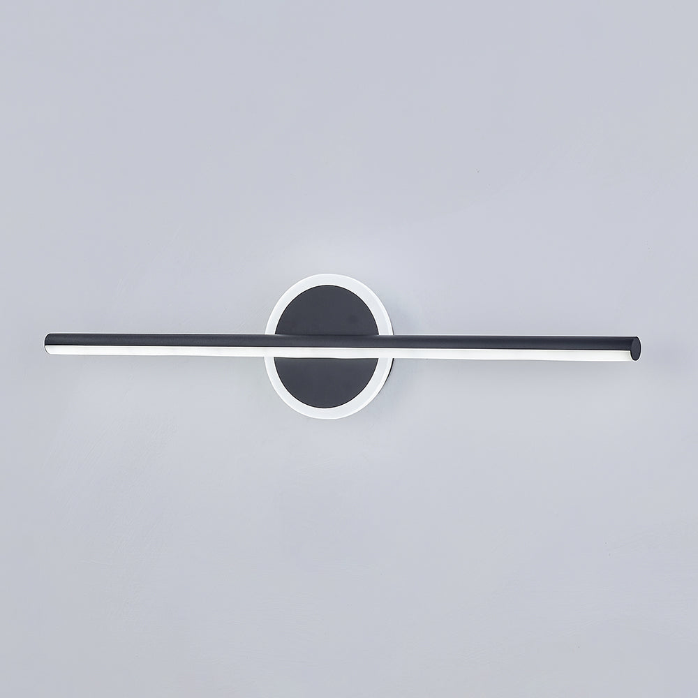 LeonaLux - Moderne LED Wandlamp Rond/Vierkant Zwart/Goud Metaal/Silicone voor Woonkamer, Slaapkamer & Badkamer