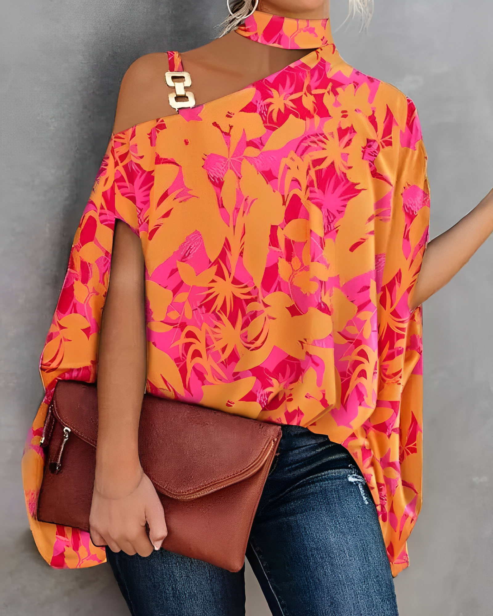 Candella - Elegante en Unieke Damesblouse - Stijlvol en Verfijnd