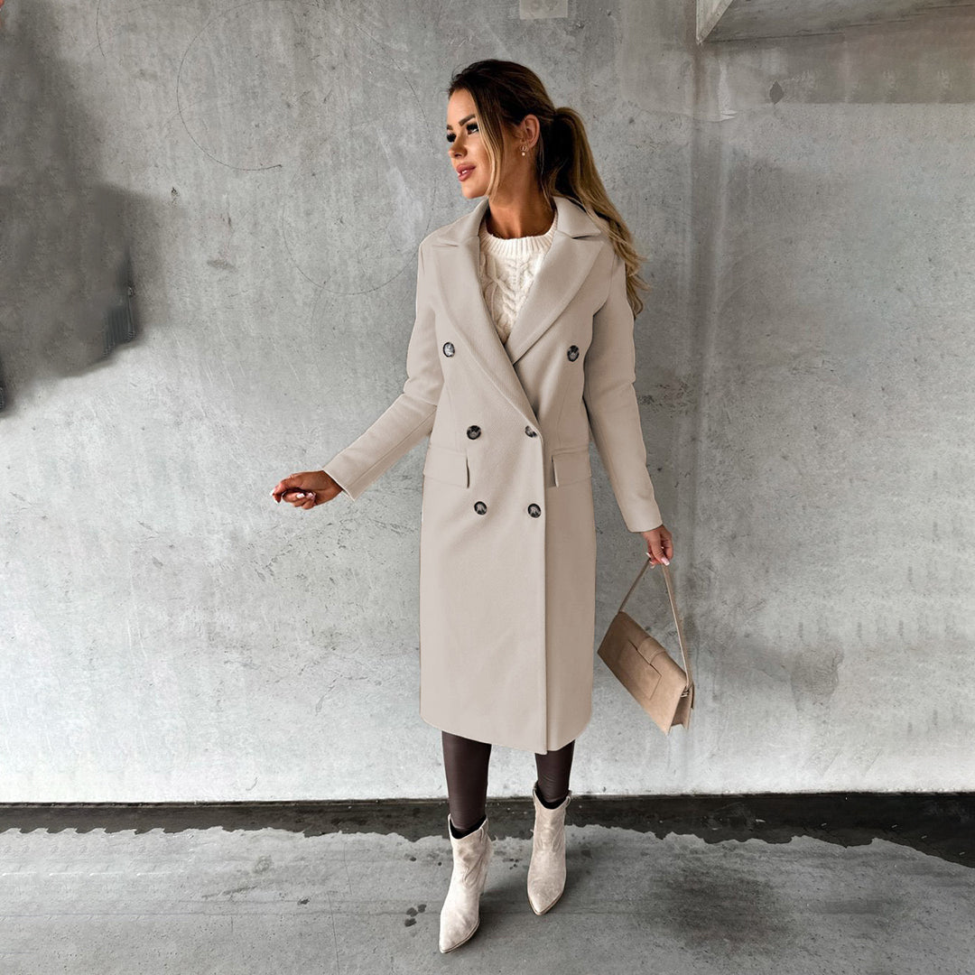Sofia Luxe Comfort Mantel | Stijlvolle en Warme Damesjas voor de Winter
