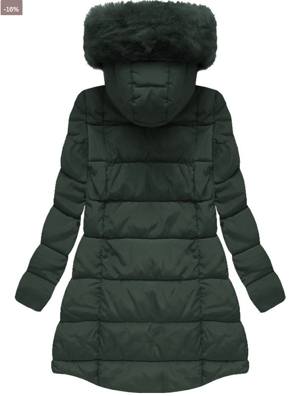 Leona – Gewatteerde Jas met Warm Pluche Voering voor Dames