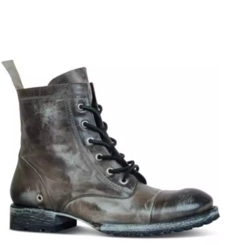 VintageLeder Winterlaarzen voor Dames | Klassieke Warme Leren Stiefels voor de Winter