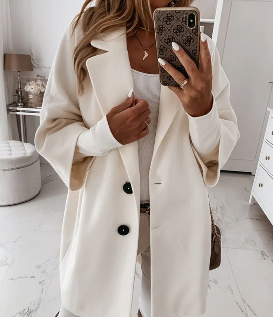 Livia – Stijlvolle Jas voor de Herfst | Trendy en Comfortabel