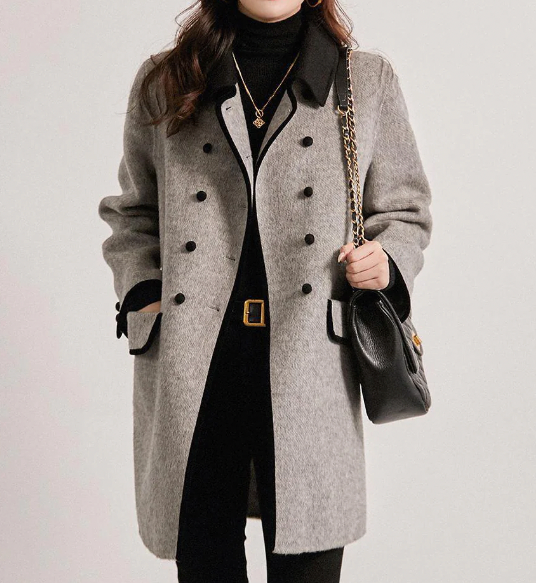 Emma – Zeer Warme en Lange Jas voor de Herfst- en Wintermaanden | Stijlvolle Damesjas