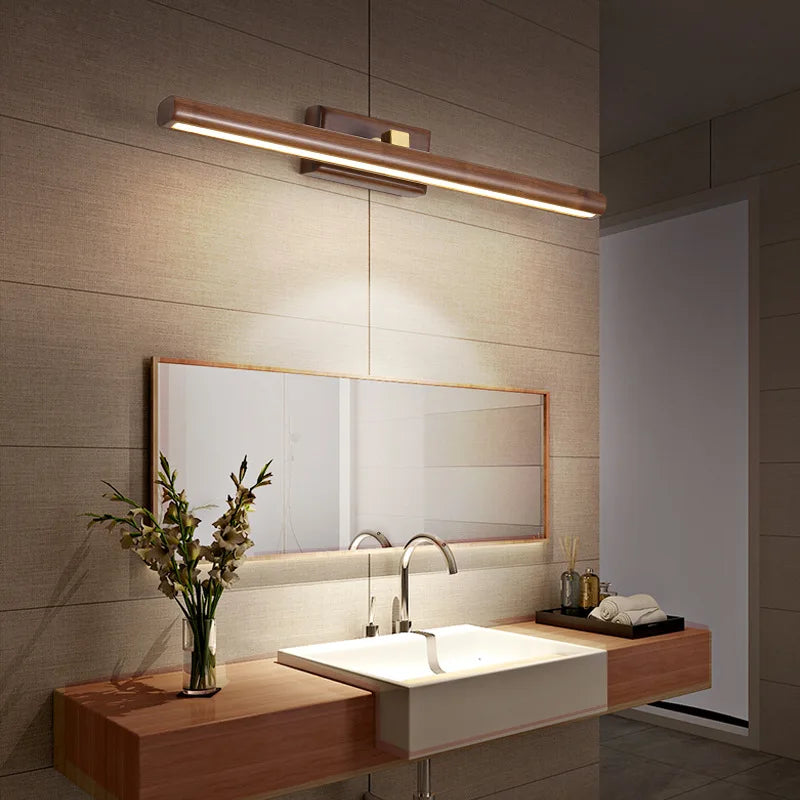 MysticWood - Verlichting van Zwart Walnoothout | Luxe LED Lamp voor Stijlvolle Interieurs