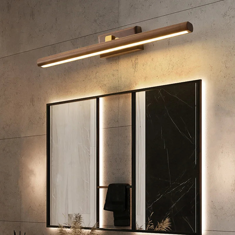 MysticWood - Verlichting van Zwart Walnoothout | Luxe LED Lamp voor Stijlvolle Interieurs