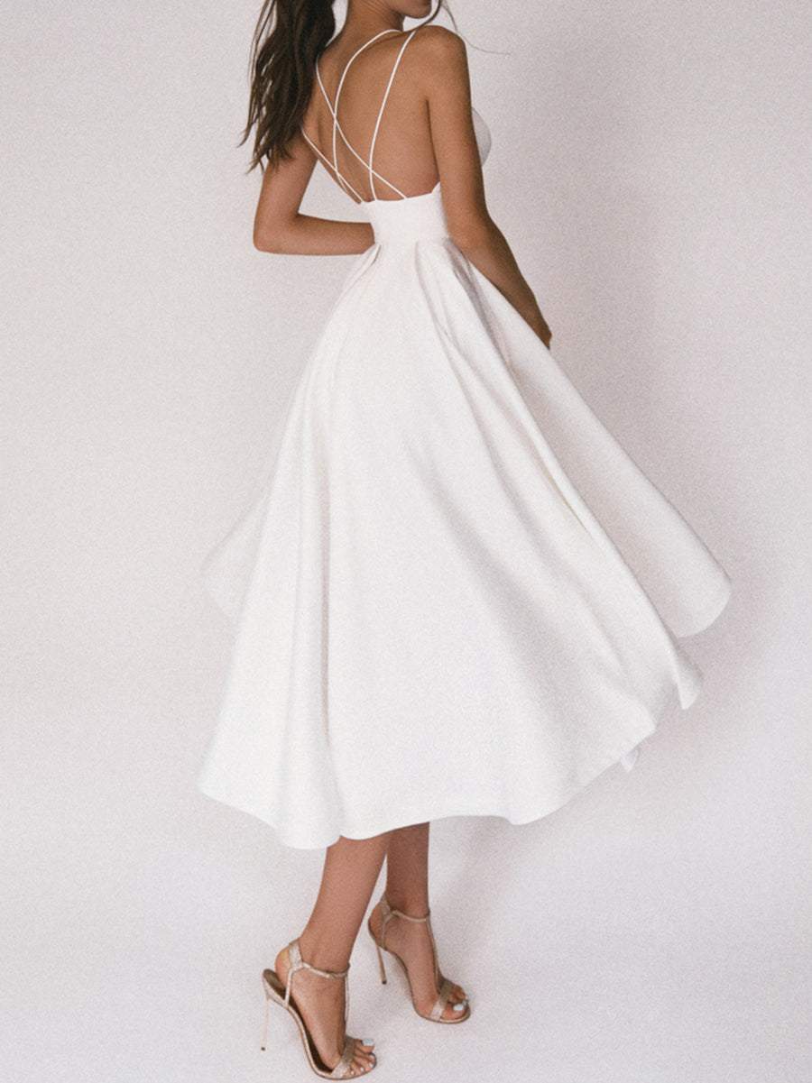 BohoElegance Jurk | Stijlvolle Jurk met V-Hals voor Een Bohemian Look