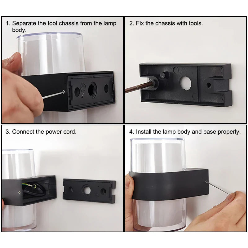 EcoBrightWall - Energiezuinige Buitenwandlamp voor Tuinen en Terrassen