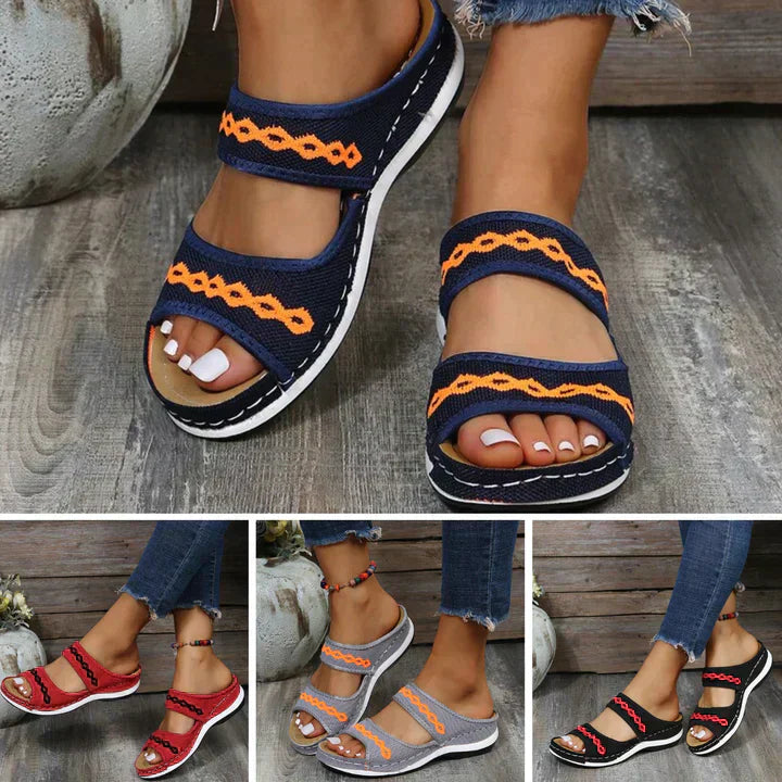 Sophie – Stijlvolle Orthopedische Zomersandalen | Comfortabele Sandalen voor Dames