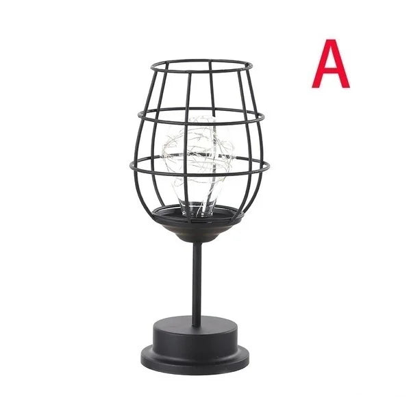 ArtDeco Retro - Moderne Opengewerkte Tafellamp | Stijlvolle Verlichting voor Thuisdecoratie