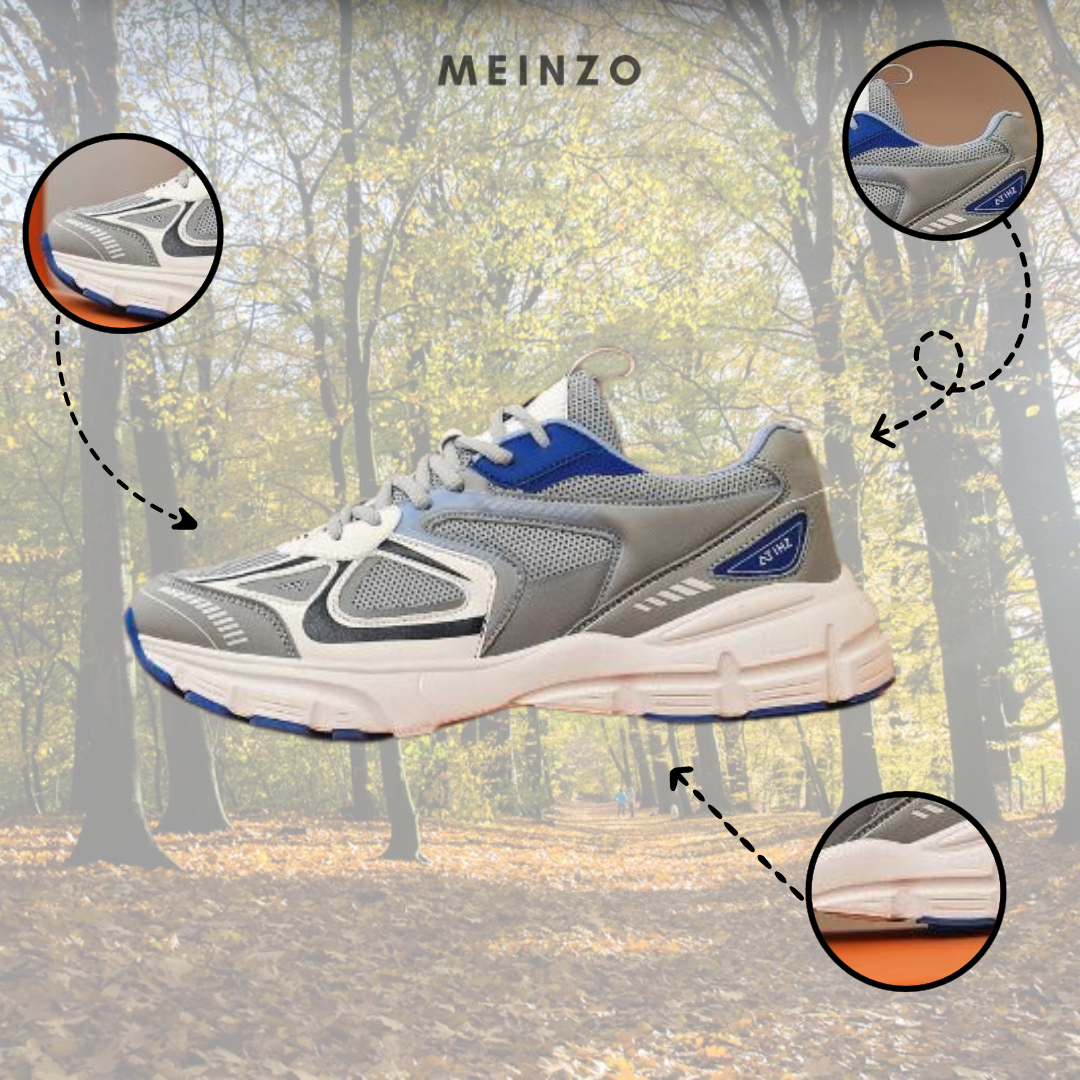 Gerta Sneakers | Dames Schoenen Grijs Wit Herfst