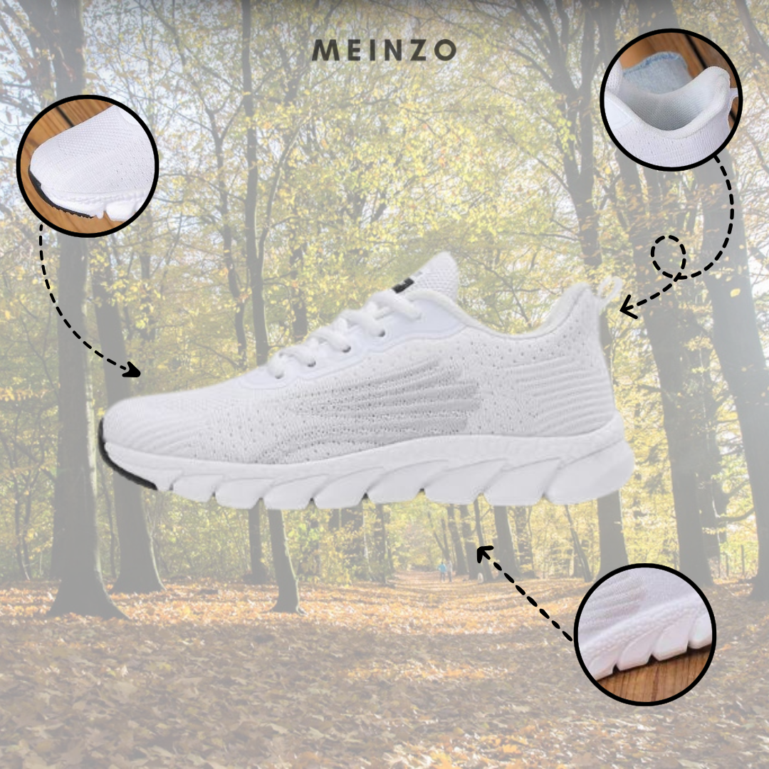 Lina Schoenen - Gestreepte Veterschoenen met Zachte Zool voor Dames