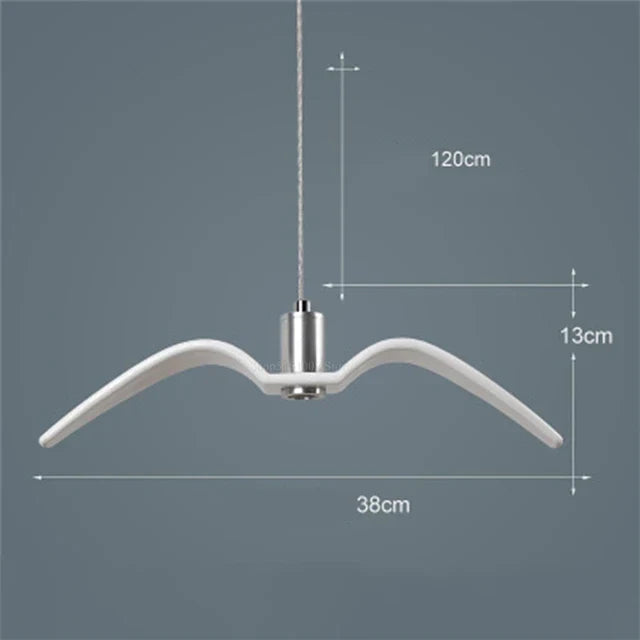 AviaryGlow Design Vogellamp - Unieke Hanglamp met Artistiek Ontwerp voor Woon- en Slaapkamer