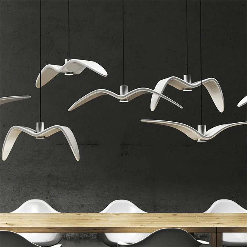 AviaryGlow Design Vogellamp - Unieke Hanglamp met Artistiek Ontwerp voor Woon- en Slaapkamer