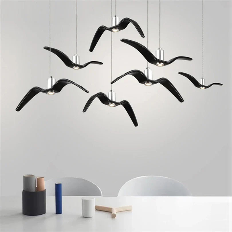 AviaryGlow Design Vogellamp - Unieke Hanglamp met Artistiek Ontwerp voor Woon- en Slaapkamer