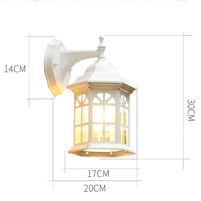 RetroLux - Europese Stijl Retro LED Buitenverlichting