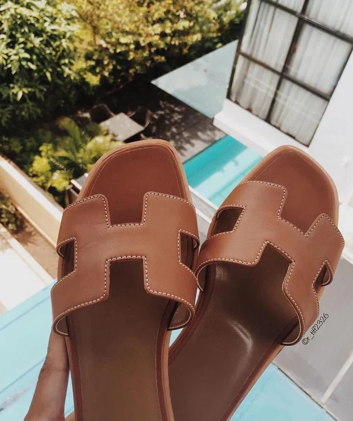 LederSoft H-Profiel Sandalen – Zacht, Comfortabel en Trendy