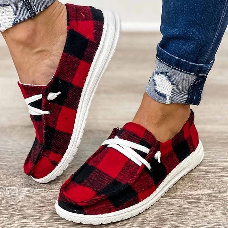 CanvasWalk - Canvas Veterschoenen voor Dames