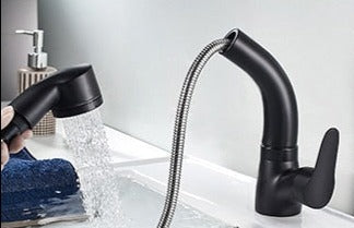 AquaRise - Uitschuifbare Messing Badkamer Mengkraan | Flexibele Kranen voor Moderne Badkamers