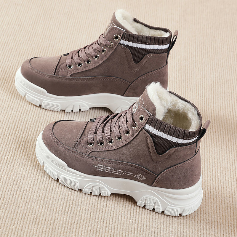 WarmFur - Sneakers met Warme Bontvoering voor Dames