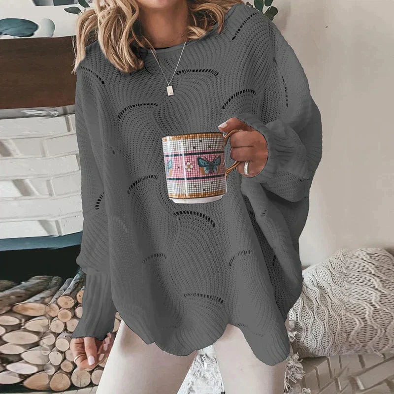 Naya - Oversized Gebreide Trui voor Dames