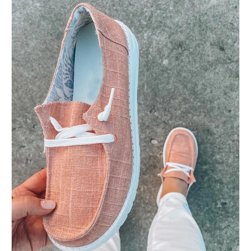 CanvasWalk - Canvas Veterschoenen voor Dames